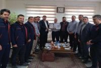 تجلیل شورای کار استان آذربایجان شرقی از مدیرعامل شمسا