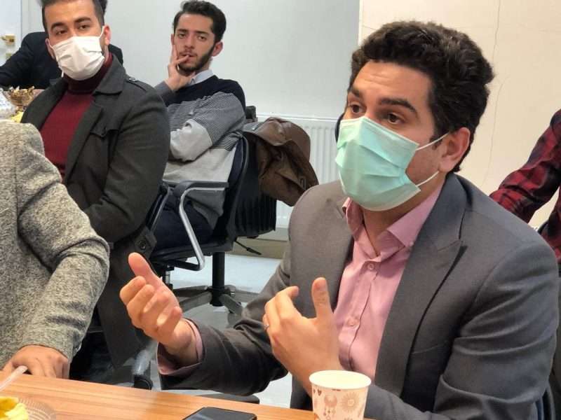 مرتضی مختاری در نشست جمعی از فعالان بازار سرمایه 