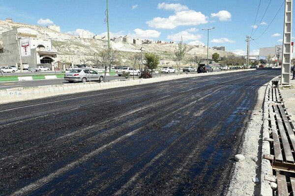 ساماندهی ورودی شرق تبریز با بهره برداری از مسیرگشایی پنج کیلومتری جاده تهران
