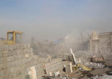 تخریب 220 واحد ساخت و ساز غیرمجاز در دو منطقه تبریز