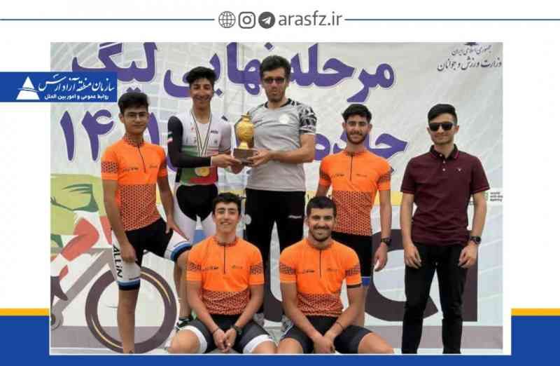 تیم دوچرخه سواری جلفاکاران ارس قهرمان لیگ جوانان کشور شد