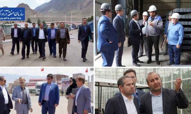 مدیرکل دفتر آسیای میانه قفقاز و روسیه از ظرفیت های صادراتی ارس بازدید کرد