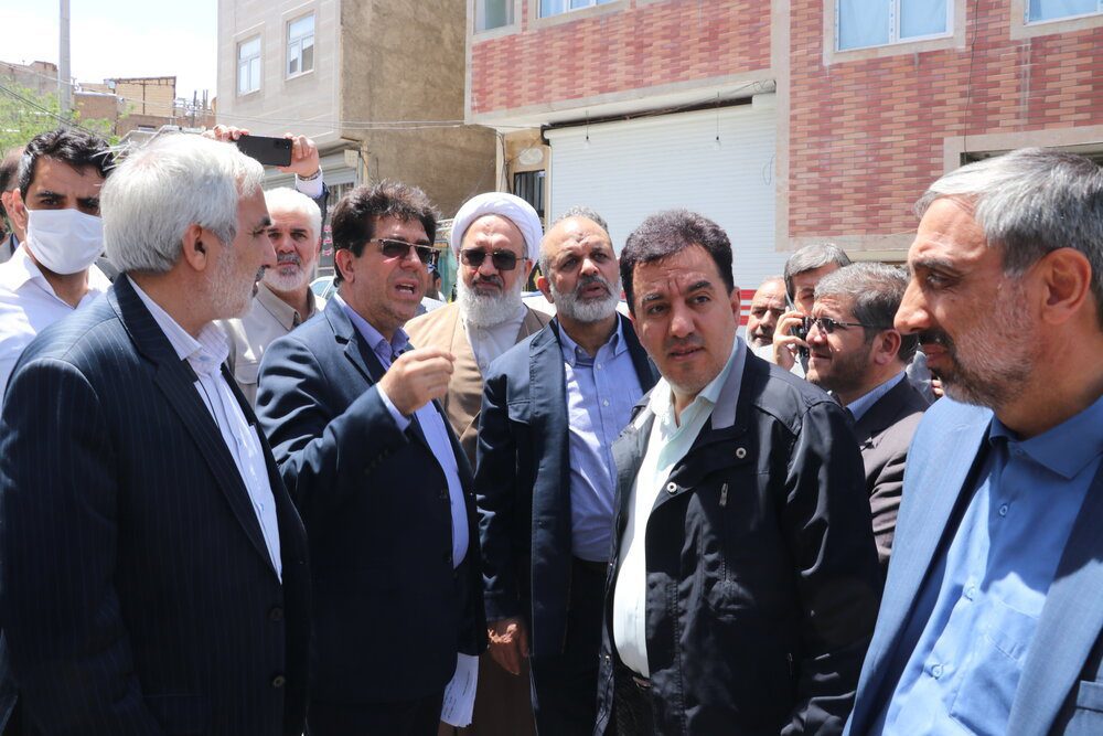 بازدید وزیر کشور از طرح نجات تبریز