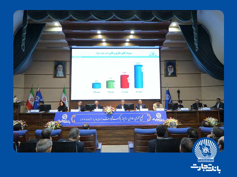 پرداخت 58 ریال سود نقدی به سهامداران وتجارت مجمع‌ عمومی عادی سالیانه بانک تجارت برگزار شد