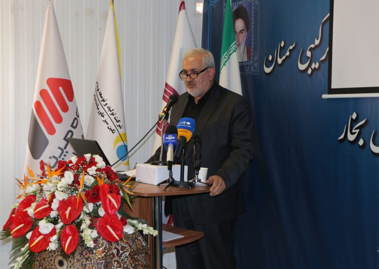 کلنگ زنی دو واحد بخار در نیروگاه شهید باکری سمنان