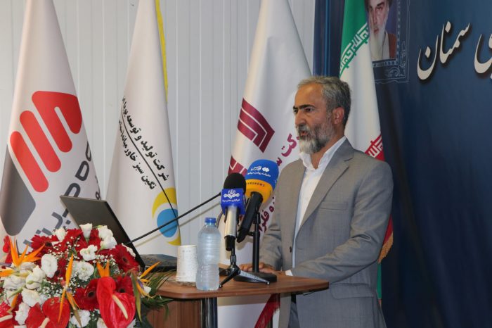 کلنگ زنی دو واحد بخار در نیروگاه شهید باکری سمنان