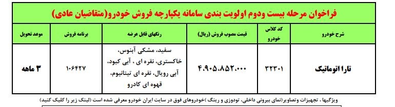 پیش فروش سه محصول ایران خودرو ویژه مهر 1402 + جزئیات