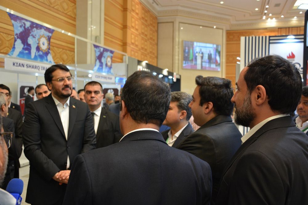 ارائه دستاوردهای هلدینگ صباانرژی در نمایشگاه جمهوری اسلامی ایران در ترکمنستان 