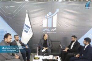 غرفه شهر بورس در نمایشگاه مطبوعات 1402