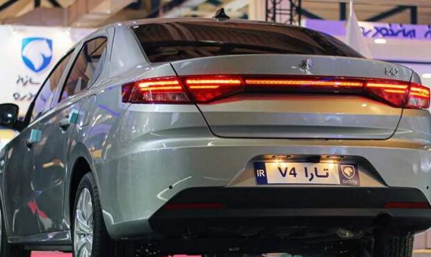 ایران خودرو مشخصات تارا اتوماتیک V4 را اعلام کرد