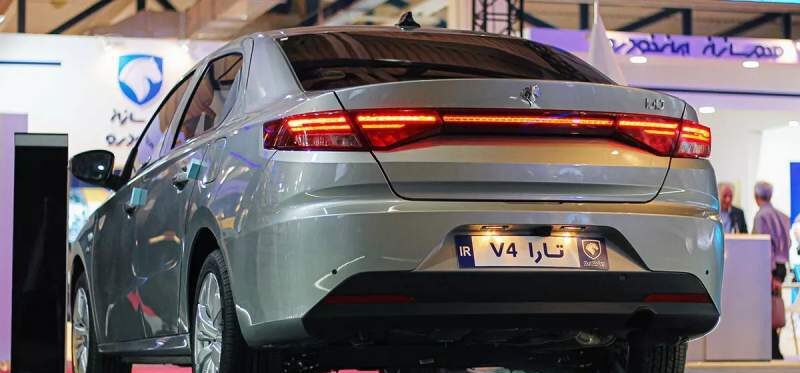 ایران خودرو مشخصات تارا اتوماتیک V4 را اعلام کرد
