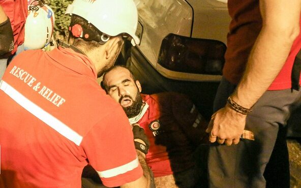حادثه آتش سوزی بیمارستانی در میدان تجریش