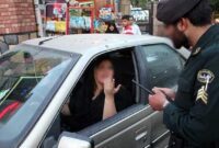 پلیس حق توقیف خودرو به علت بی حجابی را ندارد