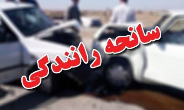 مصدوم شدن۷ نفر در برخورد دو دستگاه خودرو