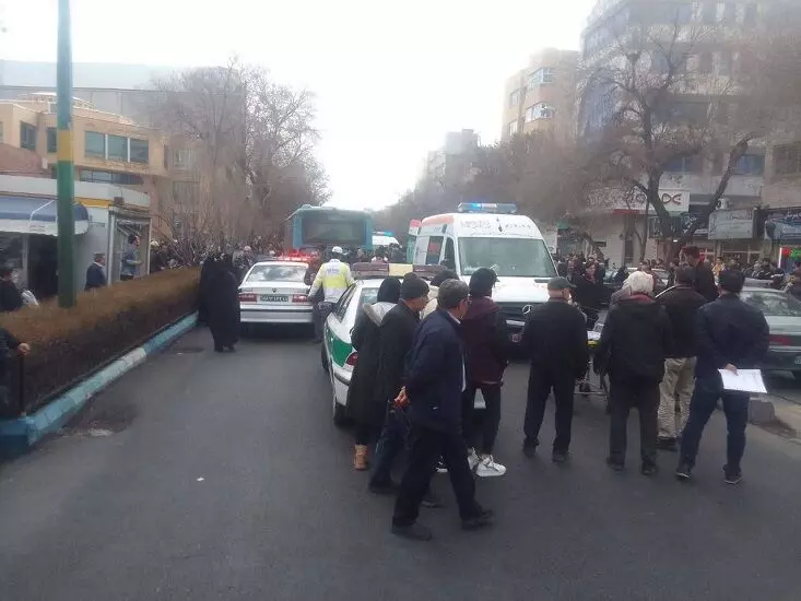 یک کشته در برخورد اتوبوس با عابر پیاده در تبریز