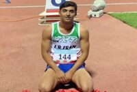 سجاد آقایی قهرمان دو ۴٠٠ متر آسیا شد