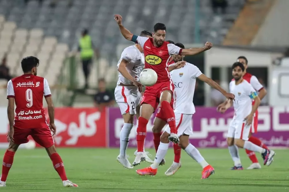 خلاصه بازی پرسپولیس و فولاد