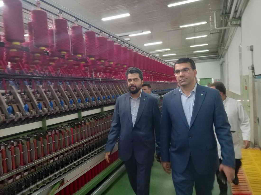 مدیر عامل بانک توسعه تعاون از گروه کارخانجات زمرد مشهد بازدید کرد