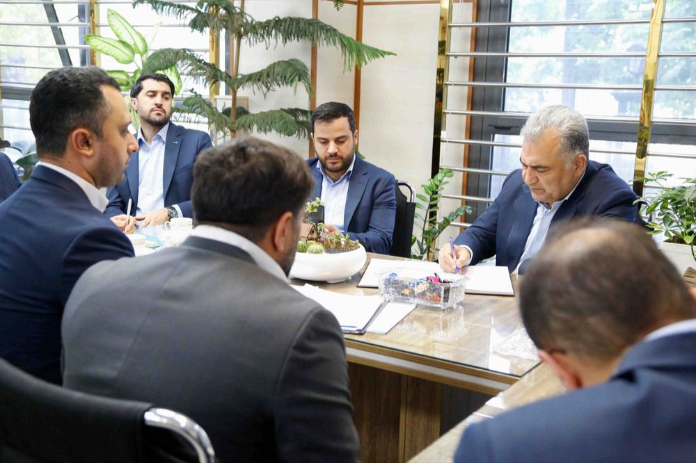 بازدید سرپرست بانک دی از شعبه مرکزی