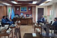 مدیرعامل شرکت سرمایه‌گذاری مسکن شمال‌غرب به دیدار رئیس دانشگاه تبریز رفت