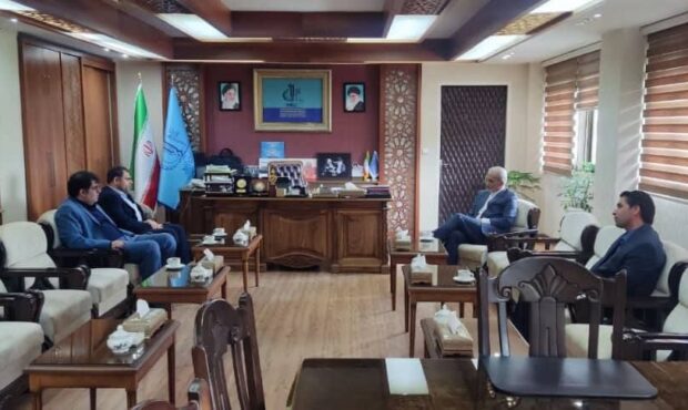 مدیرعامل شرکت سرمایه‌گذاری مسکن شمال‌غرب به دیدار رئیس دانشگاه تبریز رفت