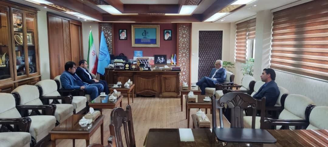 مدیرعامل شرکت سرمایه‌گذاری مسکن شمال‌غرب به دیدار رئیس دانشگاه تبریز رفت