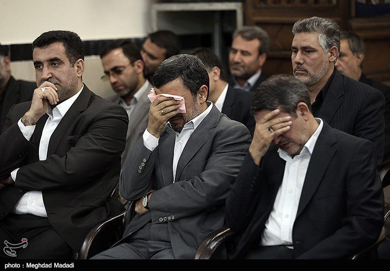 مراسم ختم محافظ احمدی نژاد