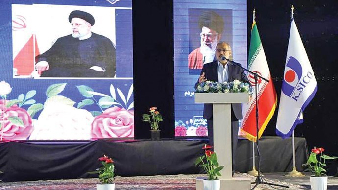 بازدید معاونت پارلمانی رئیس‌جمهور از فولاد کردستان و پروژه پیشران آهن اسفنجی بیجار
