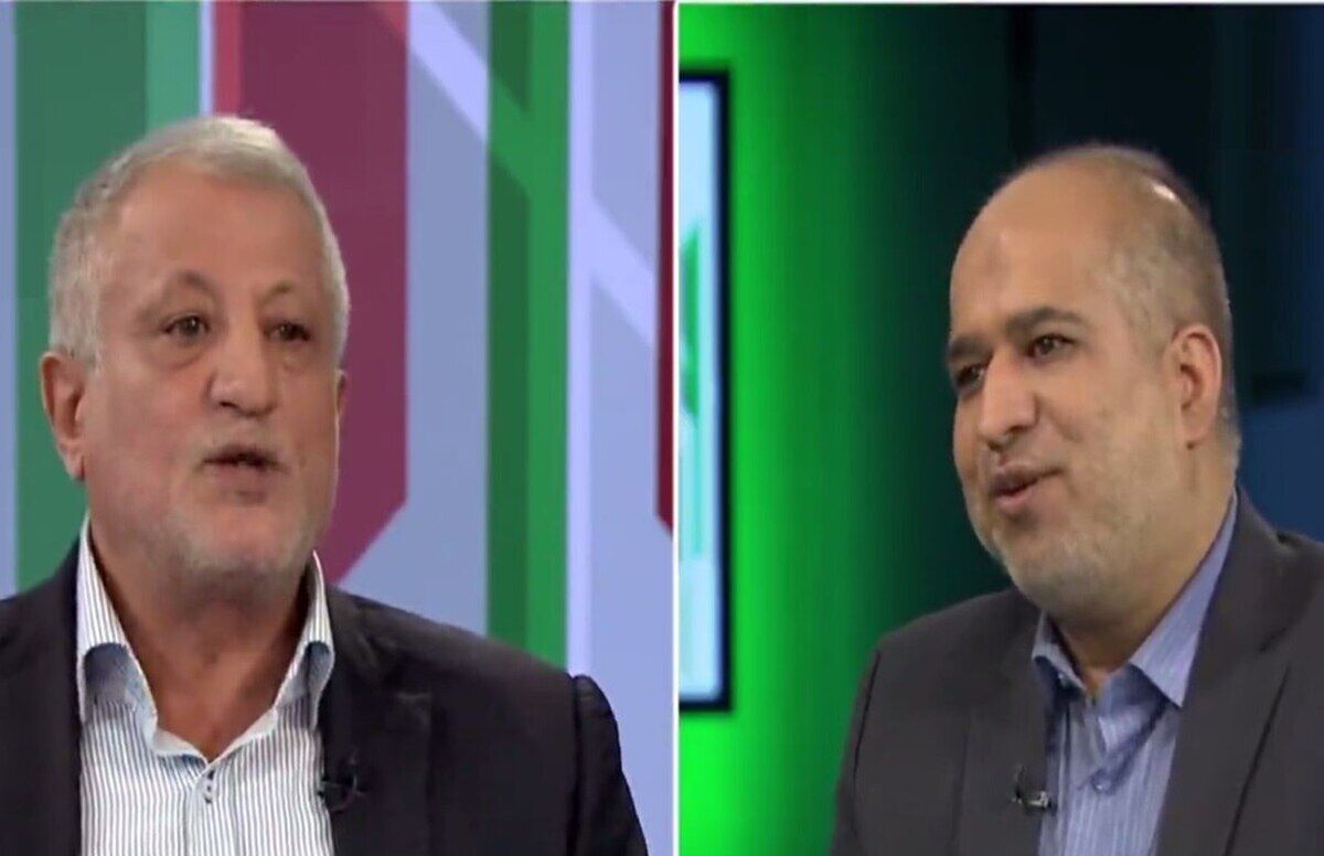 مشاجره محسن هاشمی رفسنجانی و خضریان در آنتن زنده