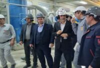 تاکید مدیرعامل شرکت مس سونگون آذربایجان بر روند بهبود فعالیت های تولیدی