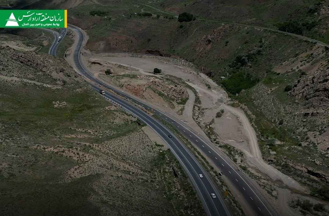 سه کیلومتر دیگر از باند دوم جاده جلفا - مرند زیر بار ترافیک رفت