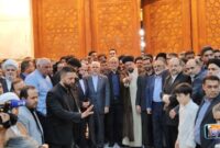 رئیس جمهور منتخب به حرم امام خمینی(ره) رفت