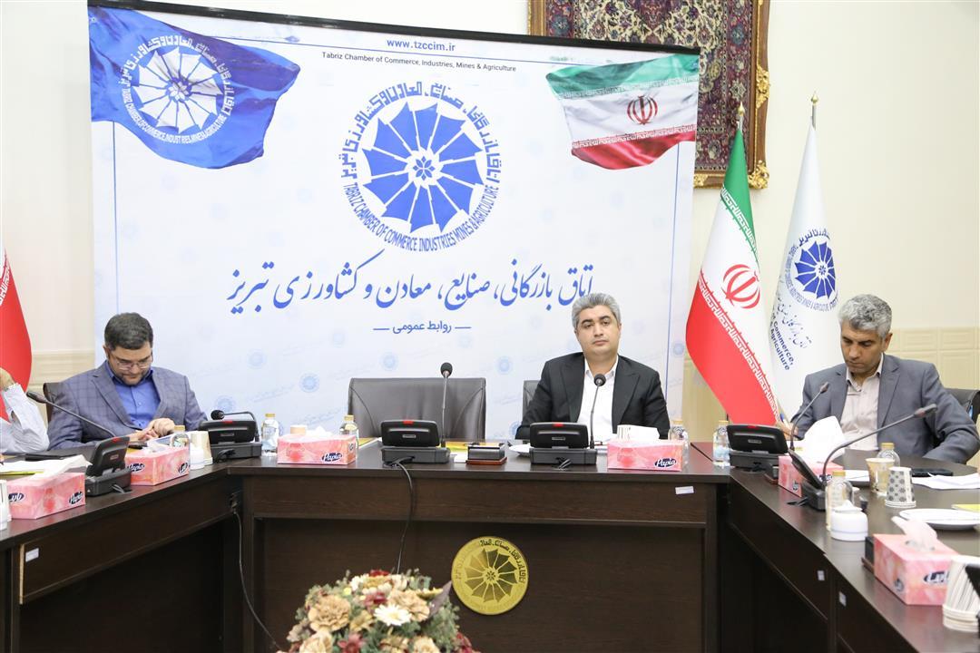 سومین جلسه میز تجاری عراق در اتاق تبریز تشکیل شد