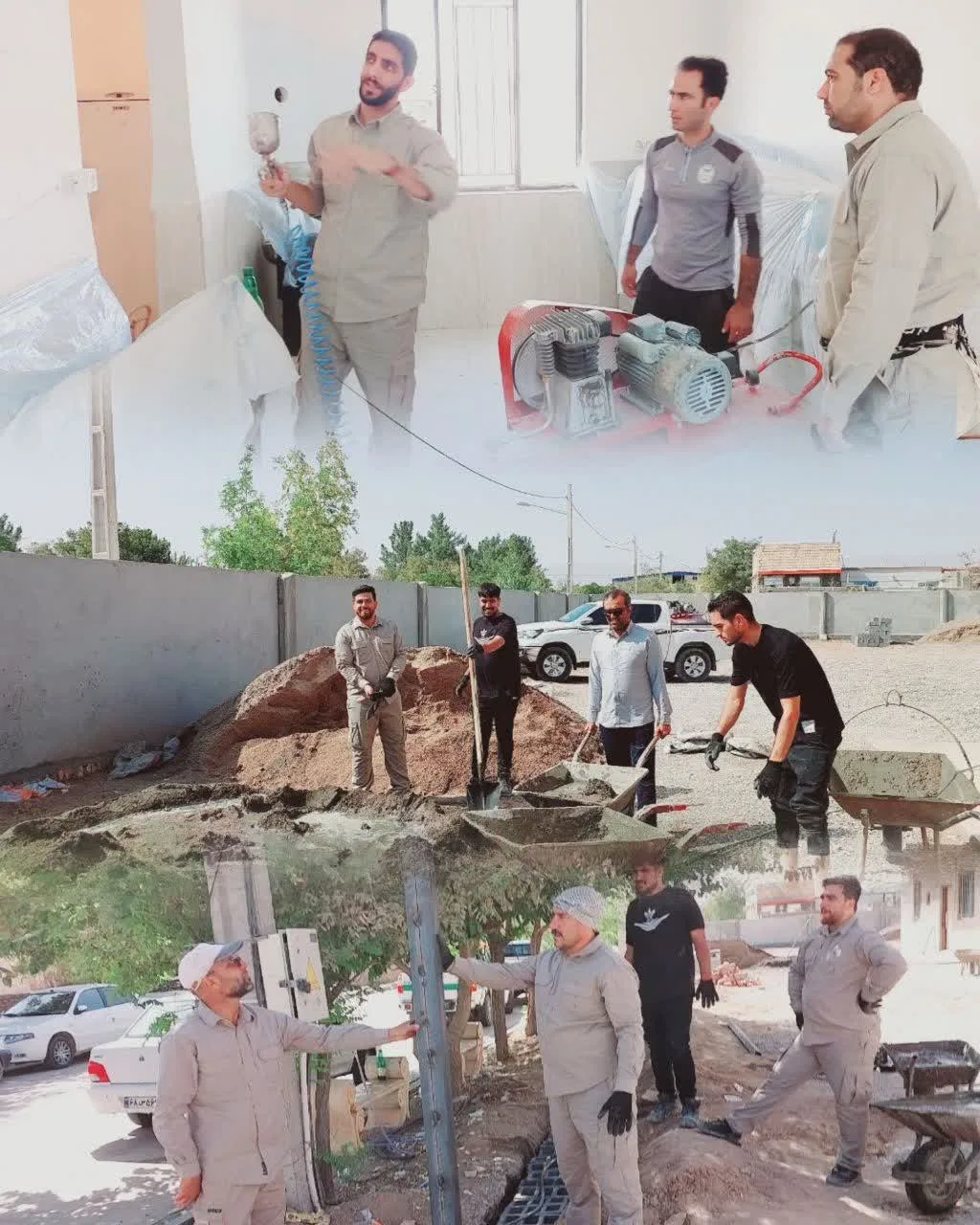 هشتمین اردوی جهادی فولاد سنگان در شهرستان خواف برگزار شد