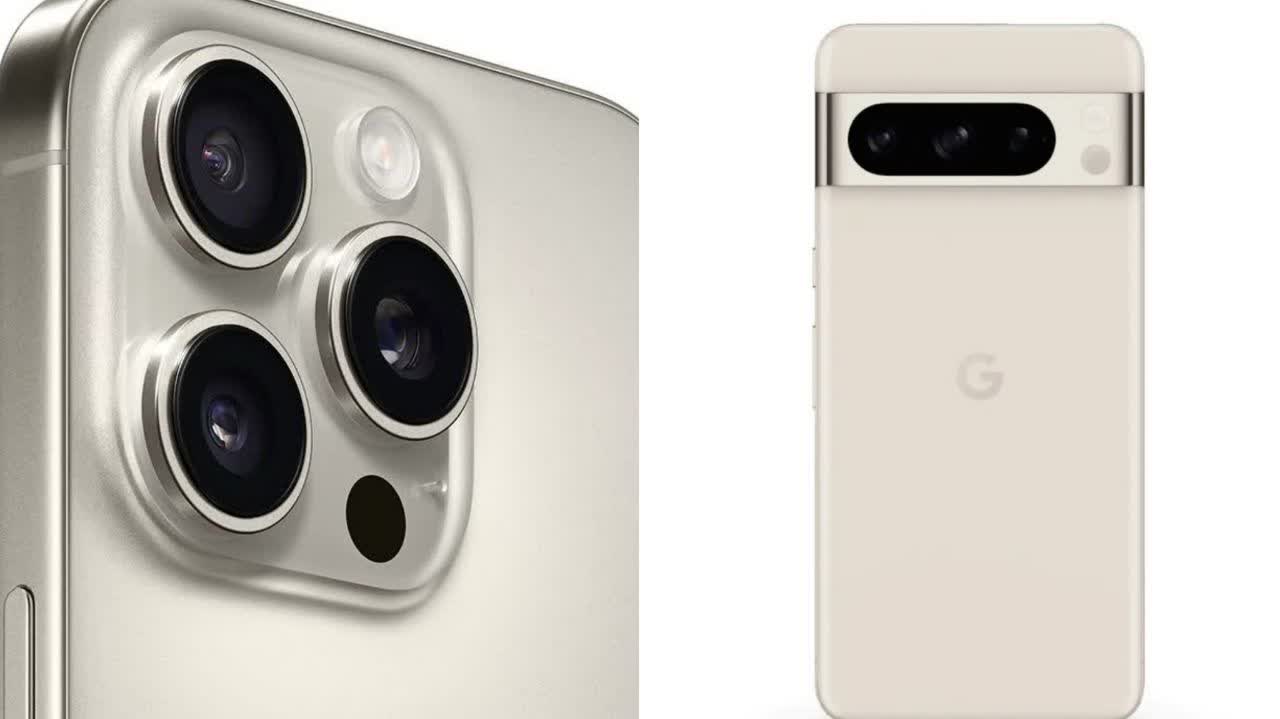 مقایسه iPhone 16 Pro Max و Google Pixel 8 Pro