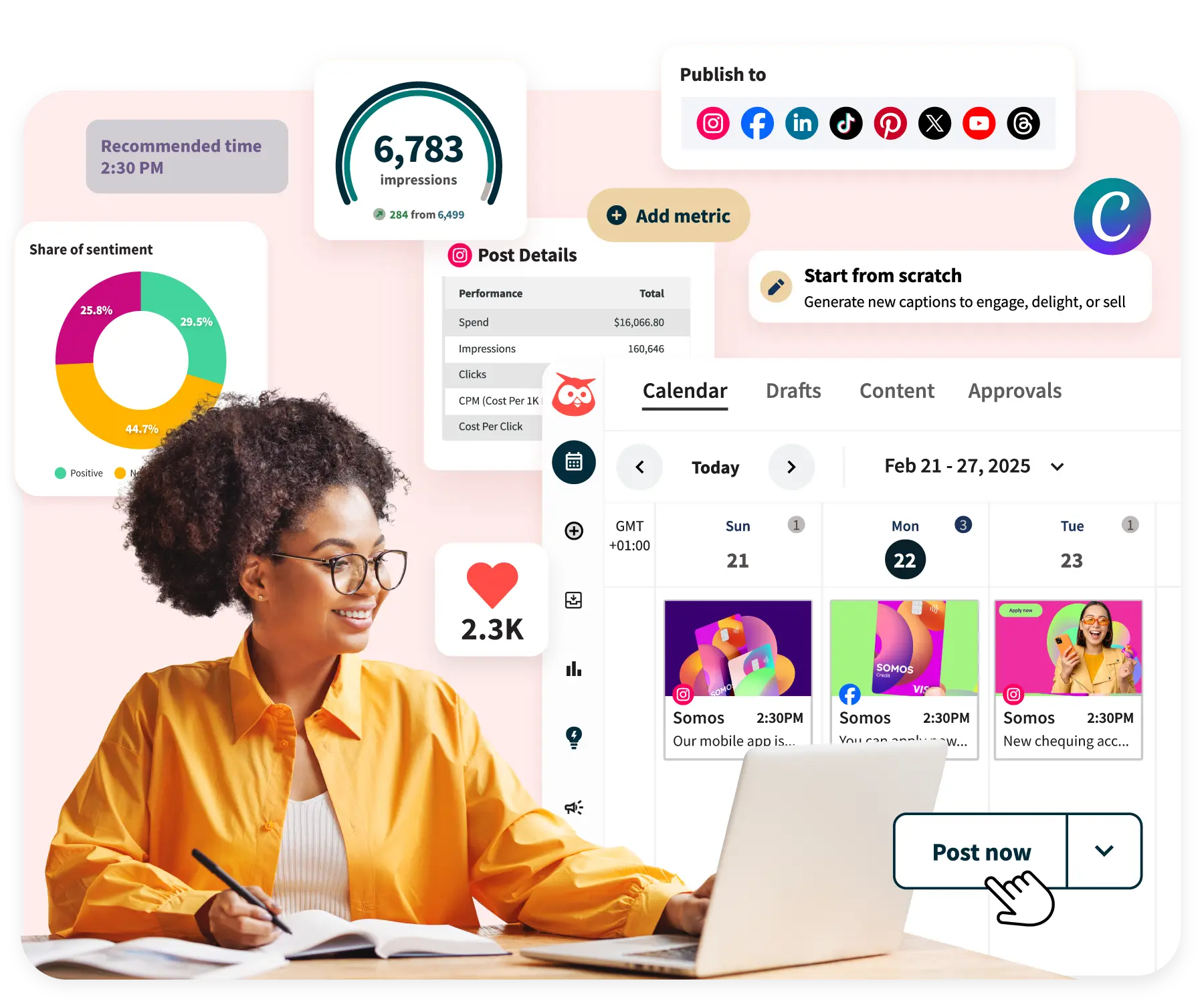استراتژی‌های حرفه‌ای Hootsuite
