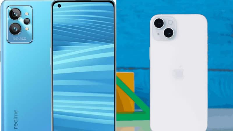 مقایسه iPhone 15 Plus و Realme GT 2 Pro