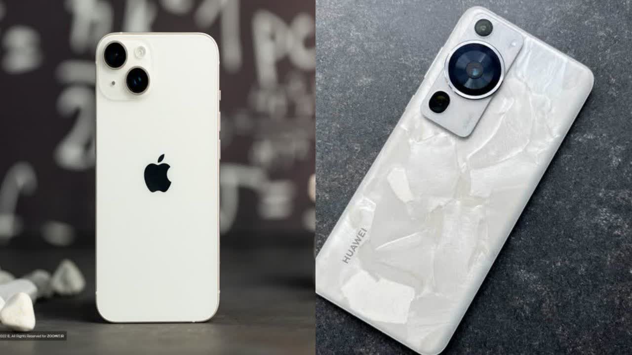 مقایسه iPhone 14 و Huawei P60 Pro