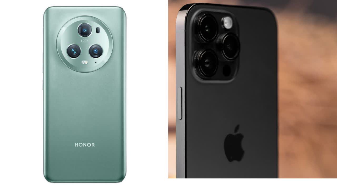 مقایسه Honor Magic 5 Pro و iPhone 14 Pro Max