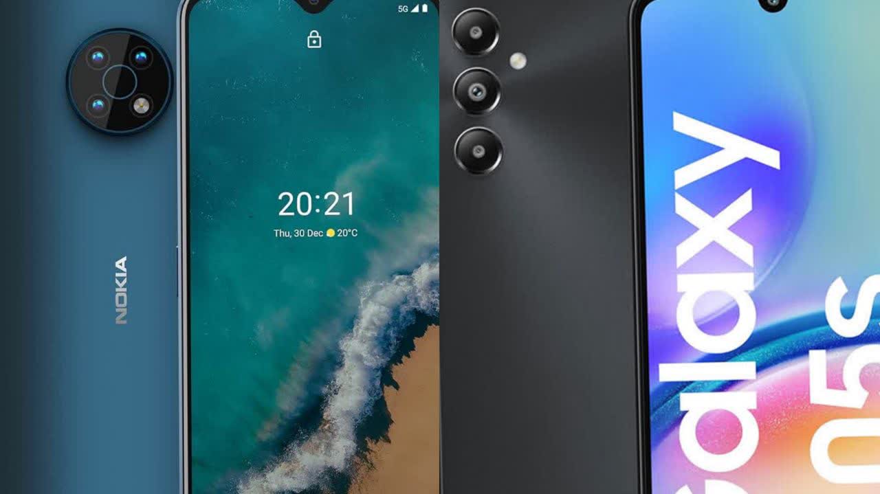 مقایسه سامسونگ Galaxy A05s و نوکیا G50 | انتخاب هوشمند در گوشی‌ های میان‌ رده اقتصادی