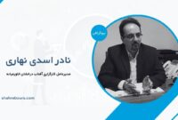 نادر اسدی نهاری کیست؟ بیوگرافی مدیرعامل کارگزاری آفتاب درخشان خاورمیانه