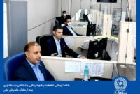 بانک تجارت در میدان خدمت‌رسانی به مراجعان اسکله شهید رجایی