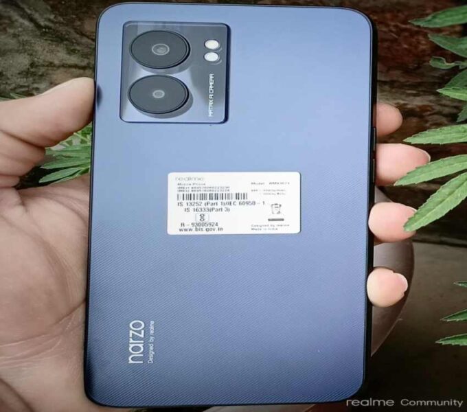بررسی گوشی Realme Narzo 50 5G