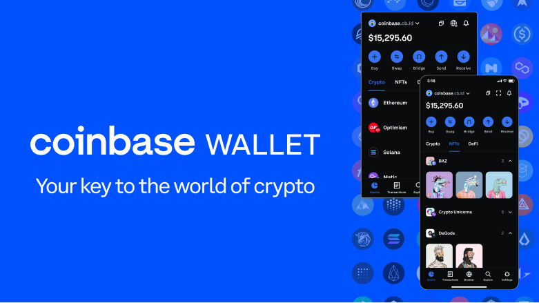 معرفی بهترین کیف پول‌ها برای NFT (با بررسی کامل) Coinbase Wallet 