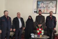 دیدار با سه خانواده معزز شهید در ورزقان
