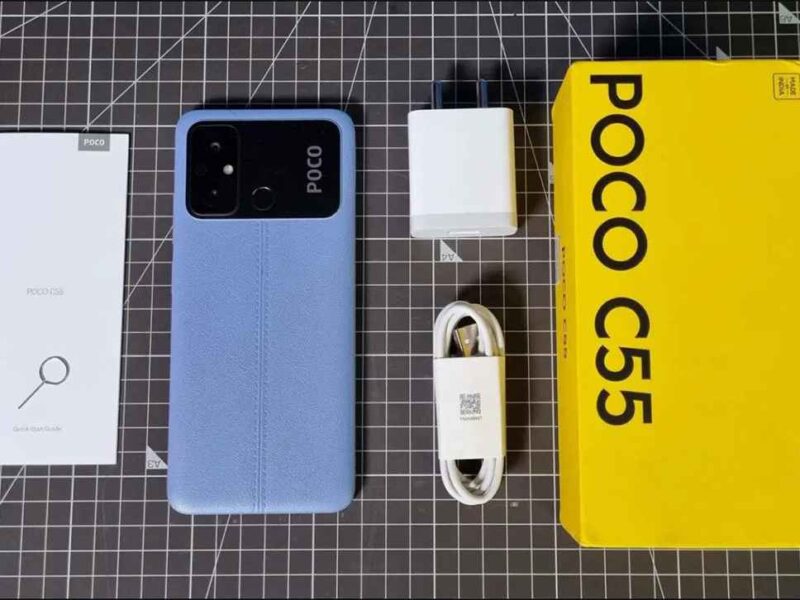 بررسی گوشی شیائومی Poco C55