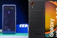 مقایسه سامسونگ Galaxy XCover7 و ال جی K51S | انتخابی هوشمندانه برای کاربران خاص