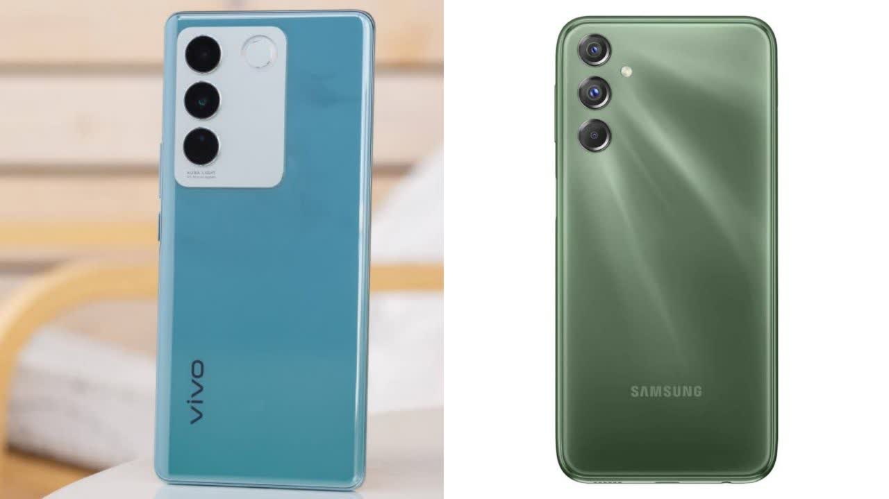 مقایسه سامسونگ Galaxy F34 با Vivo V27 | رقابت جذاب میان‌ رده‌ های پرطرفدار بازار