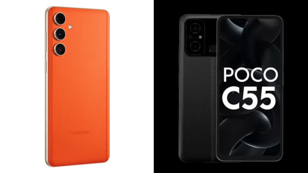 مقایسه سامسونگ Galaxy C55 و شیائومی Poco C55