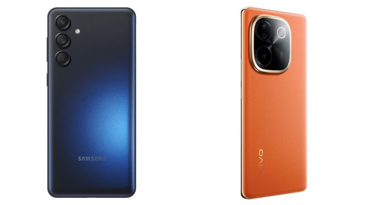 مقایسه سامسونگ Galaxy M55 با Vivo T3 Pro